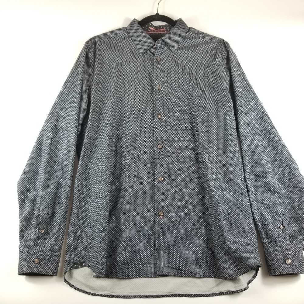 Ted Baker London 100% Cotton Button Down, 5